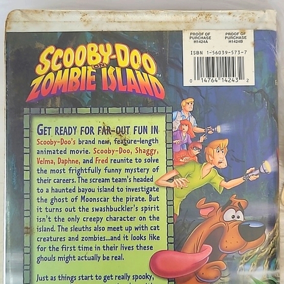 Scooby-Doo VHS Tape Movie Bundle Alien Invaders Zombie Island Winter Wonderdog - Picture 11 of 17